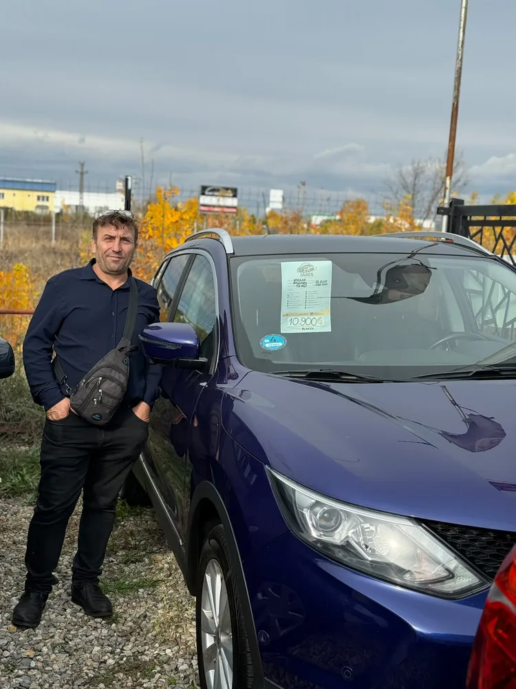Marian Câmpeanu, client Ianis Automobile, cu Nissan Qashqai