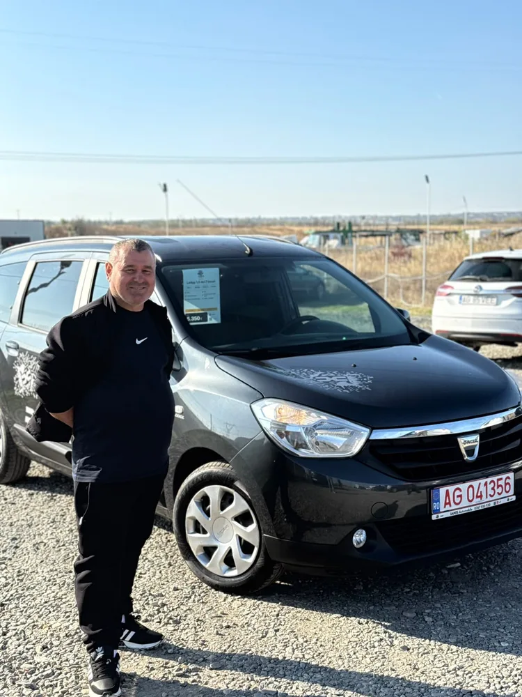 GIBEA VIOREL, client Ianis Automobile, cu Dacia Lodgy 7 Locuri
